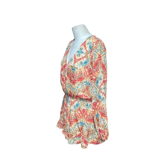 Show‎ Me Your Mumu Rocky Romper Santiago Sandstone Size Large - Picture 5 of 9